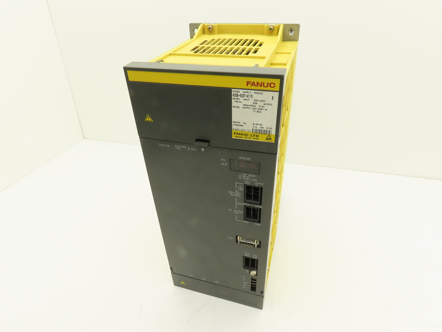Fanuc A06B-6087-H115 Power Supply Module 325V 17.5kW