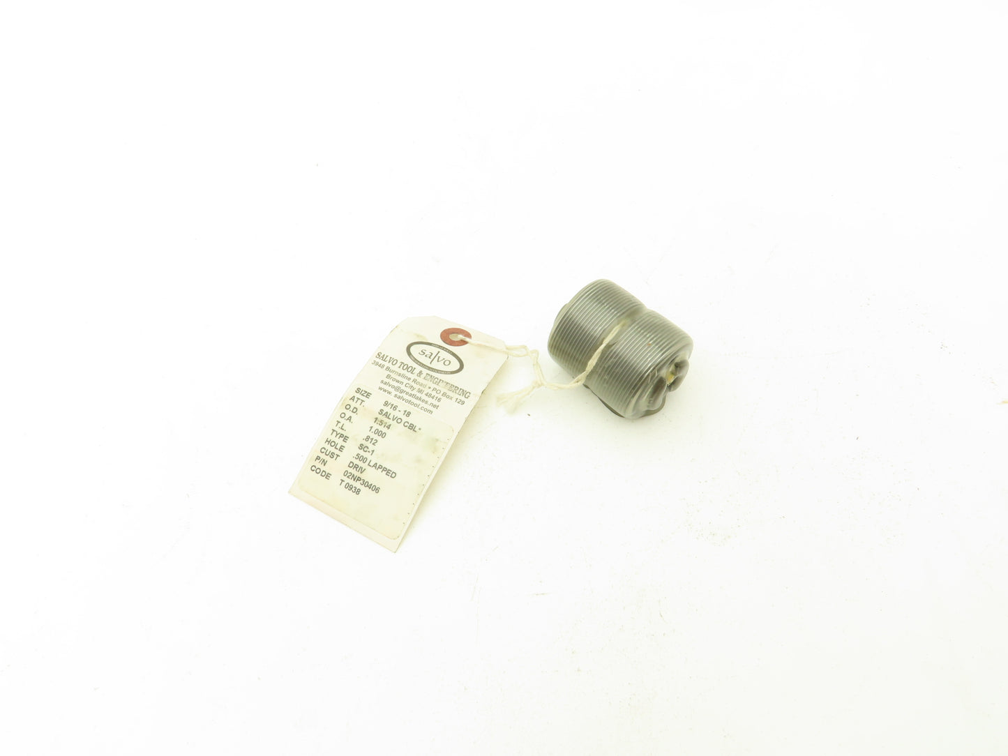 Salvo Tool SC-1 CBL  9/16-18 UNF Thread Roll Roller Die Head  Set of 2