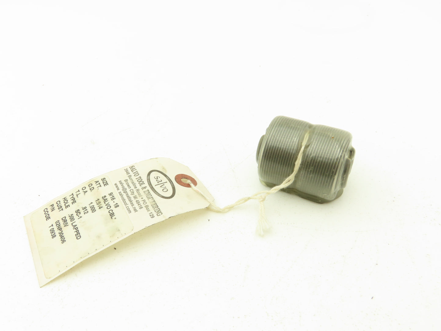 Salvo Tool SC-1 CBL  9/16-18 UNF Thread Roll Roller Die Head  Set of 2