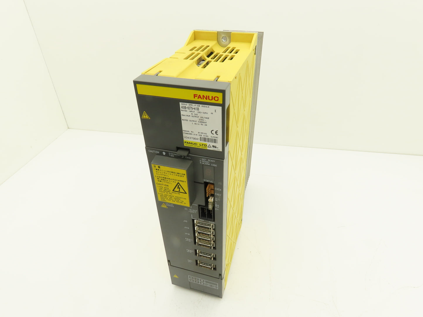 Fanuc A06B-6079-H106 Servo Amplifier Module 9.1kW 230V 52.2A