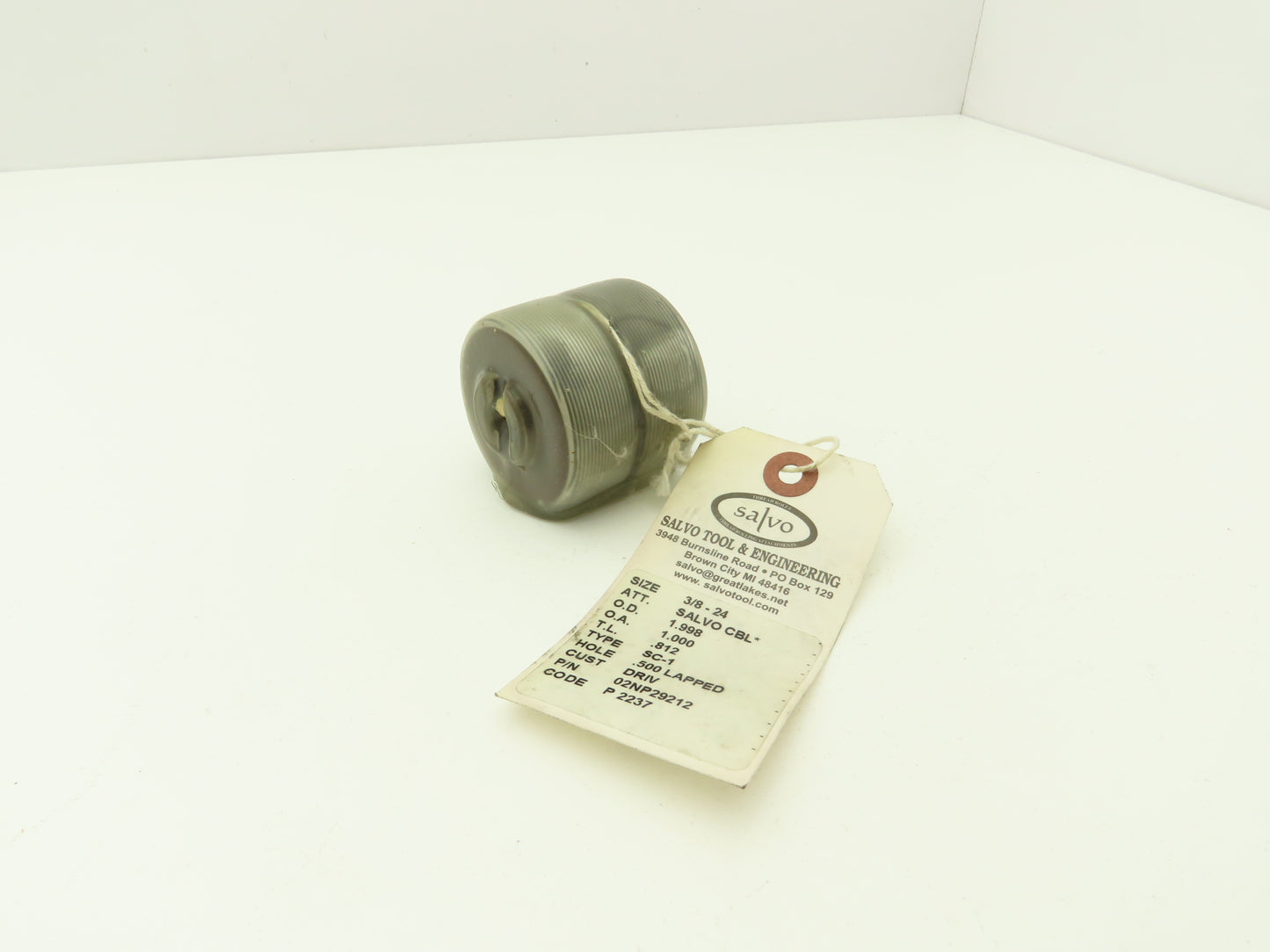 Salvo Tool SC-1 CBL  3/8-24 UNF Thread Roll Roller Die Head 02NP29212  Set of 2