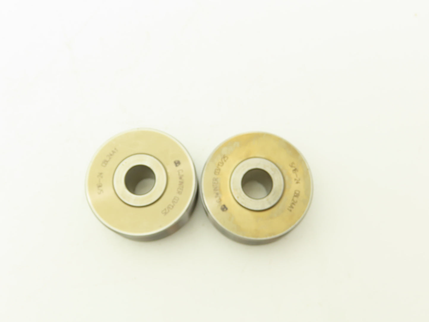 CJ Winter 5/16-24 UNF Thread Roll Roller Die Head CBL24A1  Set of 2
