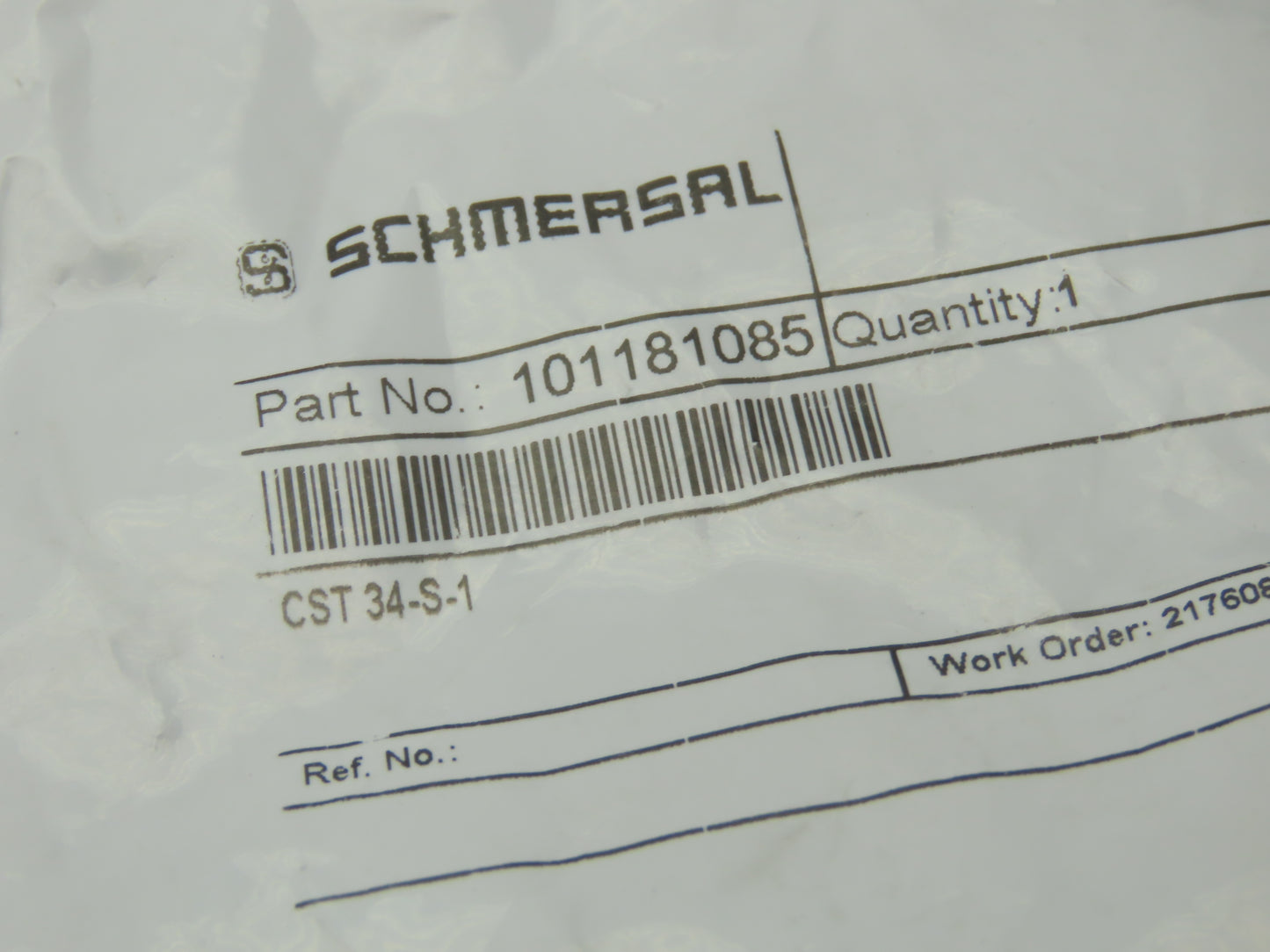 Schmersal CST 34-S-1 Magnet Safety Sensor Non Contact 101181085