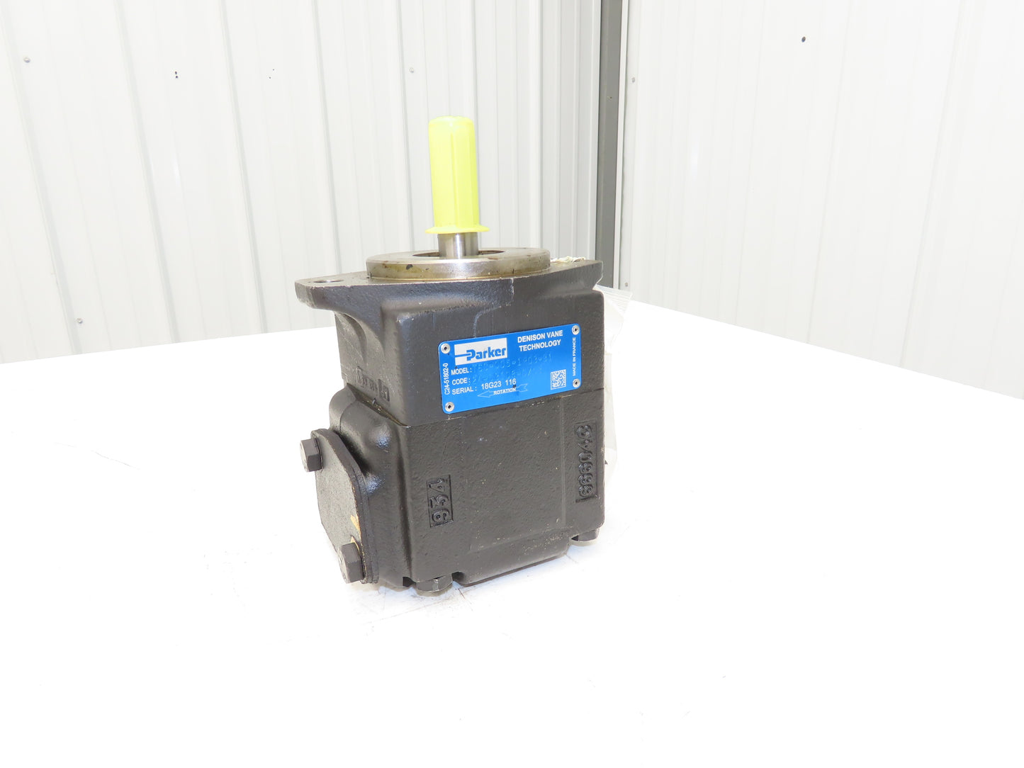 Parker T6C-005-1R03-B1 Hydraulic Vane Pump 12.7 GPM @2800 RPM 4000 PSI SAE B CW