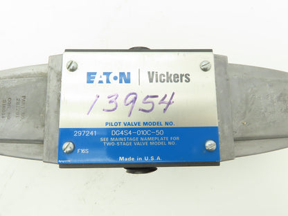 Eaton Vickers DG4S4-010C-50 Directional Hydraulic Pilot Solenoid Valve 115VAC