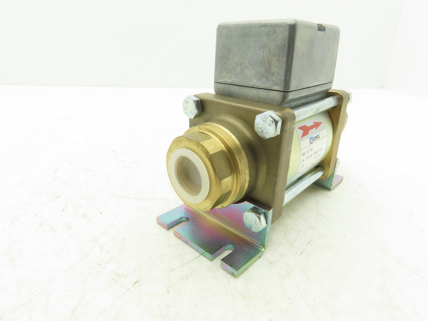 COAX MK 15 NC Pneumatic Coaxial Valve 2/2-Way NPT 3/4" 110VAC 230PSI