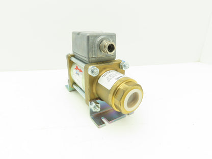 COAX MK 15 NC Pneumatic Coaxial Valve 2/2-Way NPT 3/4" 110VAC 230PSI