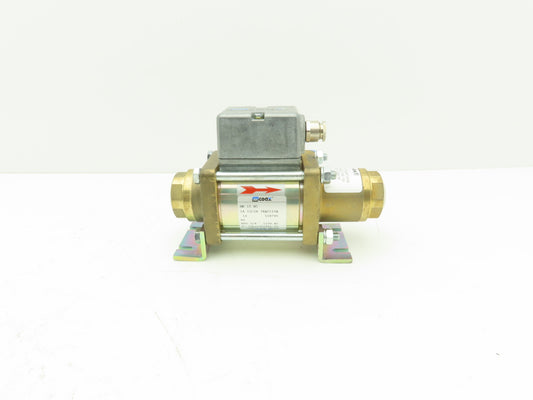 COAX MK 15 NC Pneumatic Coaxial Valve 2/2-Way NPT 3/4" 110VAC 230PSI