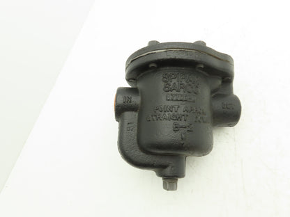 Spirax Sarco 62762 Inverted Bucket Steam Trap 3/4"NPT 450°F 125PSI Cast Iron
