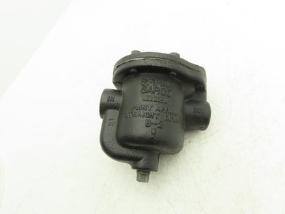 Spirax Sarco 62762 Inverted Bucket Steam Trap 3/4"NPT 450°F 125PSI Cast Iron