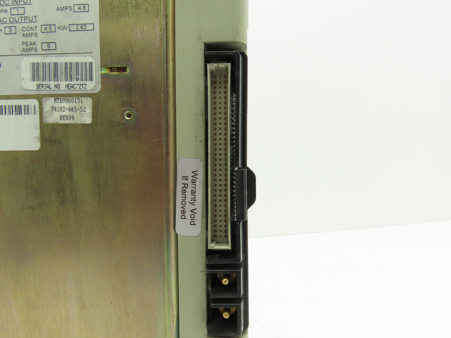 Allen Bradley 1394-AM04 Servo 3kW Axis Module 530/680V 1Ph In 310/390V 3Ph Out