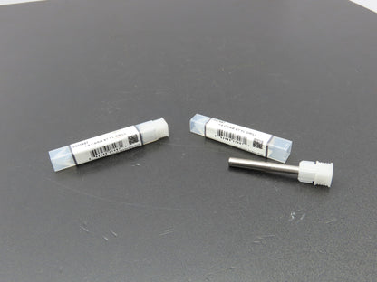 Ormadus 0307497 1/4" Carbide Straight 2-Flute Drill Bit 140° RH  Lot of 2