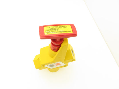 Ross Y1523C5002 Pneumatic L-O-X Lock Out Valve 20 Bar 3/4"NPT 1-1/4"NPT Exhaust
