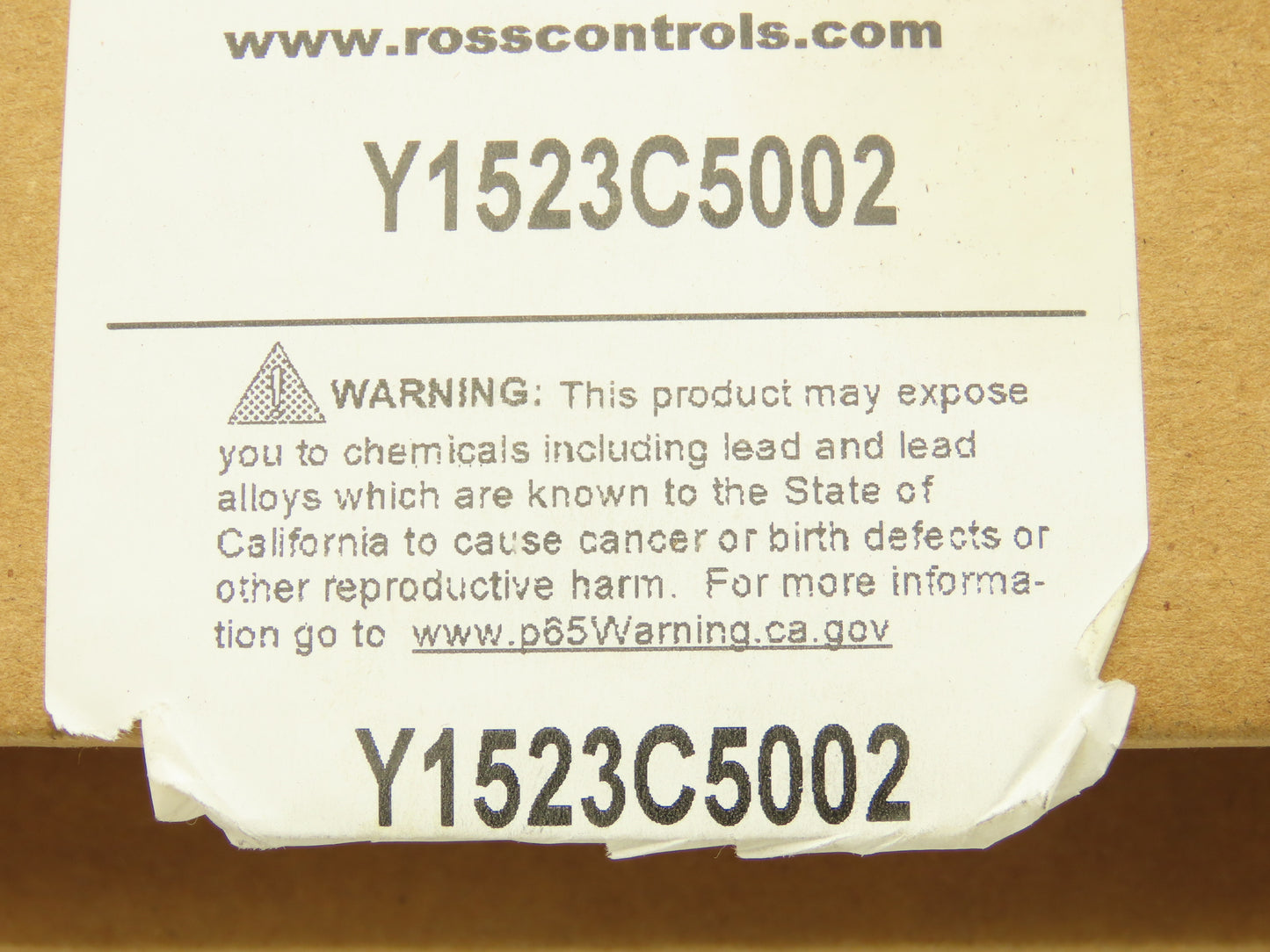 Ross Y1523C5002 Pneumatic L-O-X Lock Out Valve 20 Bar 3/4"NPT 1-1/4"NPT Exhaust