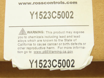 Ross Y1523C5002 Pneumatic L-O-X Lock Out Valve 20 Bar 3/4"NPT 1-1/4"NPT Exhaust
