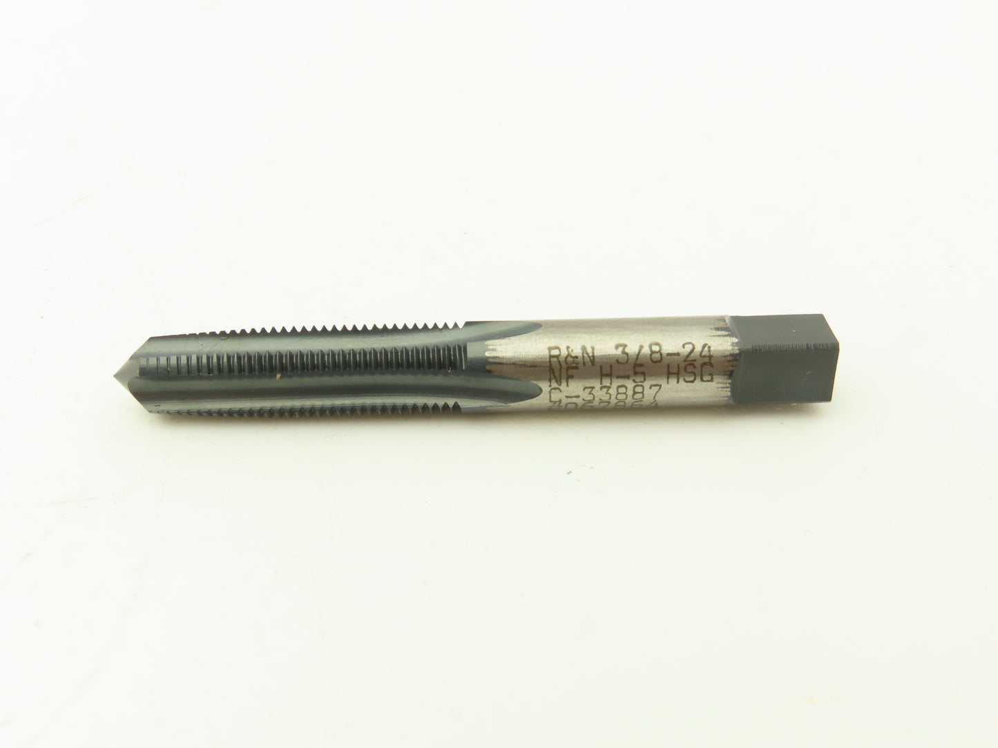 R&N Taps C-33887 4-Flute Taper Plug Tap 3/8"-24 NF H5 HSG HSS RH  Box of 12