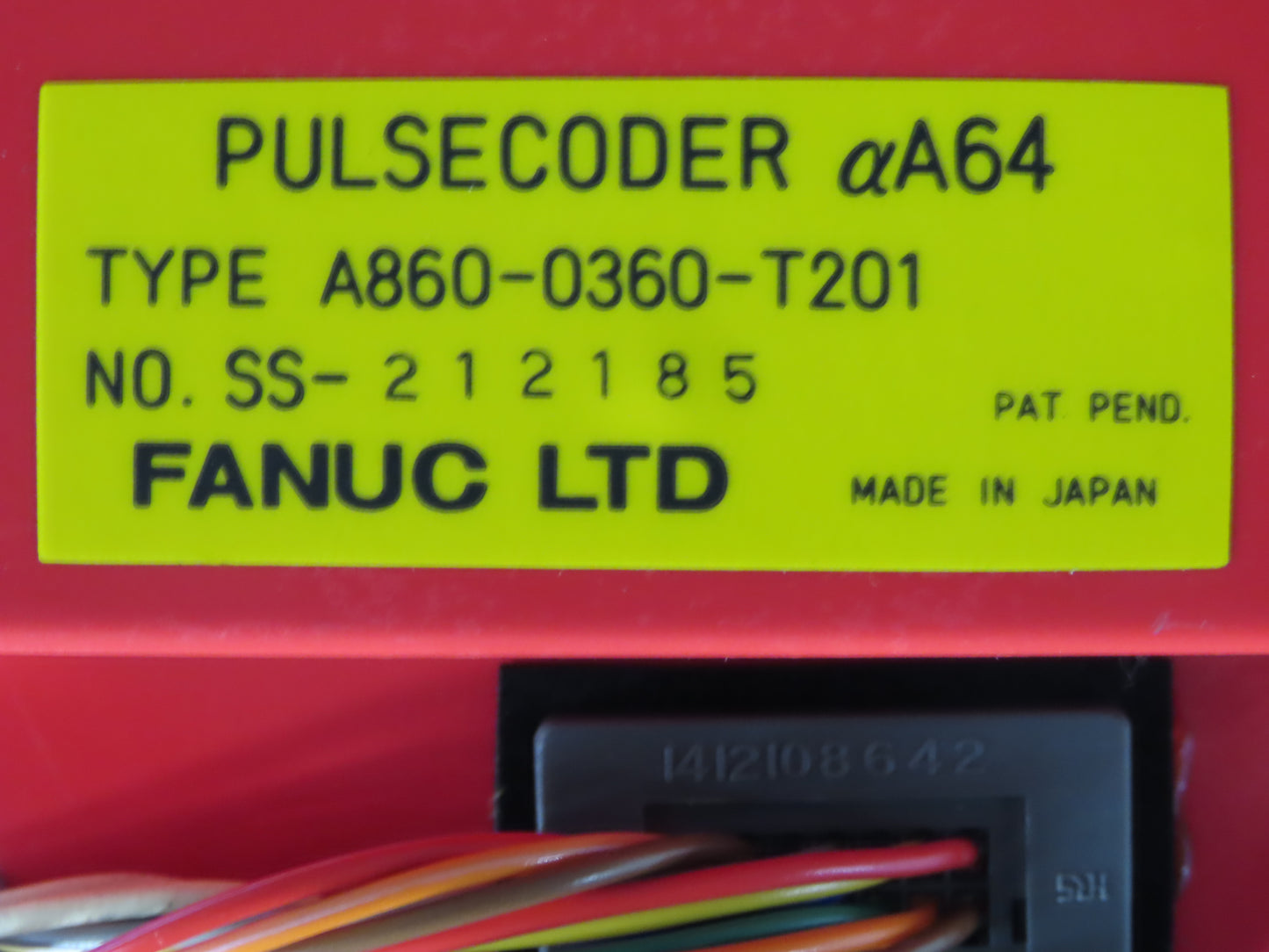 Fanuc A06B-0148-B675 AC Servo Motor 4.4Kw 132V 3000RPM Encoder A8600360T201