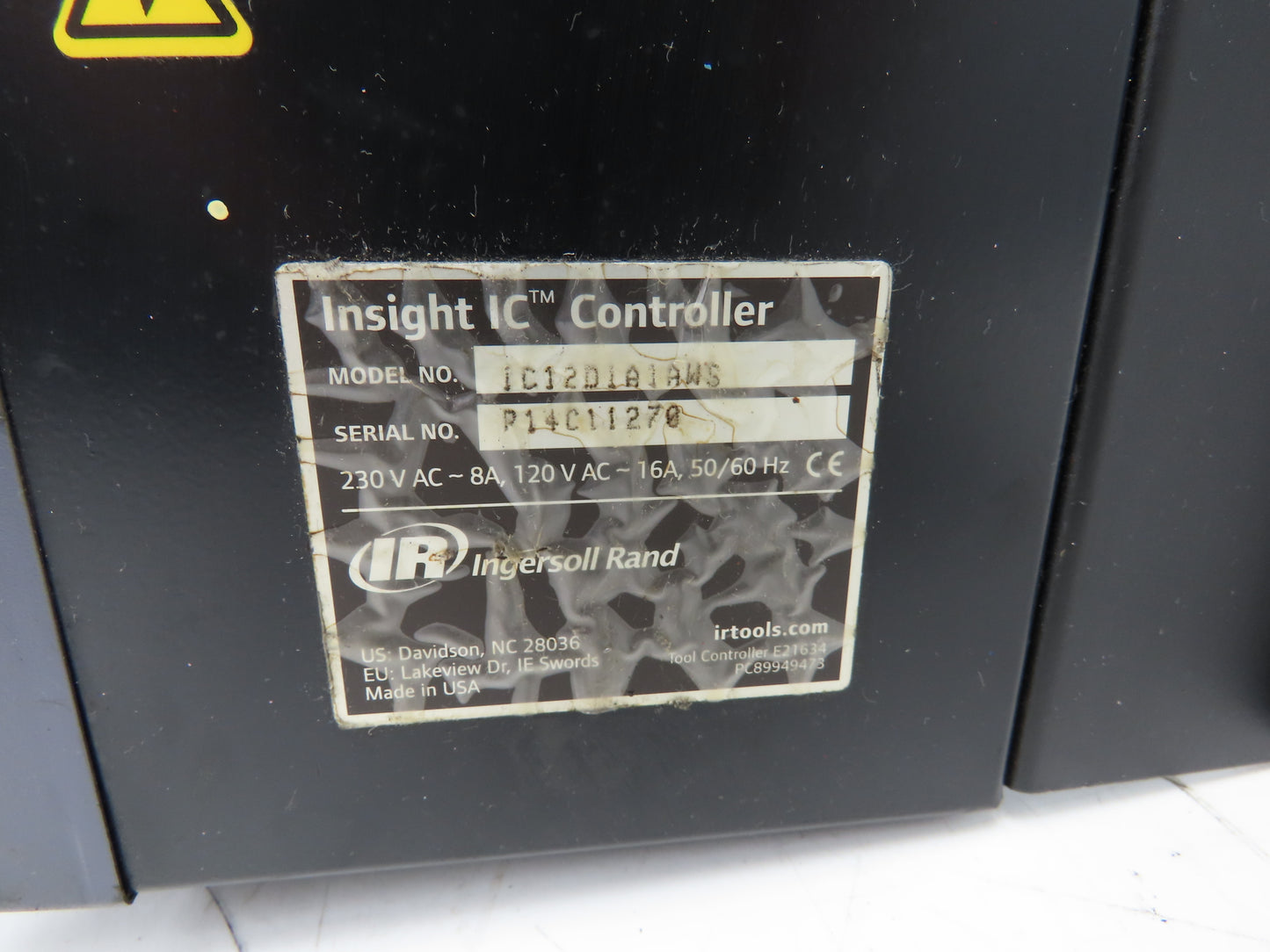 Ingersoll Rand IC12D1A1AWS Insight IC Nutrunner Tool Controller Module