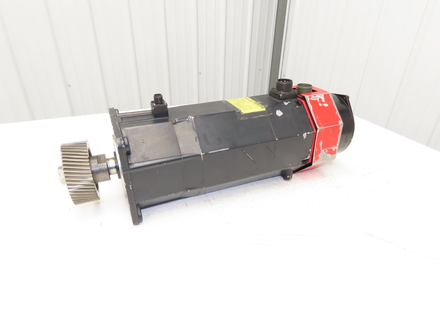 Fanuc A06B-0502-B855 AC Servo Motor 23Nm 146V 2000RPM Pulse Coder A860-0346-T141