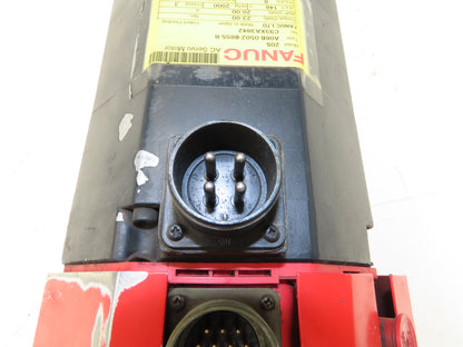 Fanuc A06B-0502-B855 AC Servo Motor 23Nm 146V 2000RPM Pulse Coder A860-0346-T141