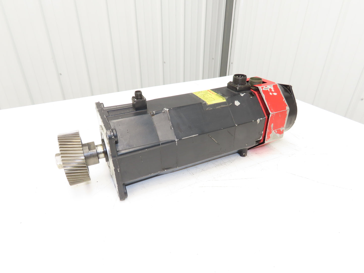 Fanuc A06B-0502-B855 AC Servo Motor 23Nm 146V 2000RPM Pulse Coder A860-0346-T141