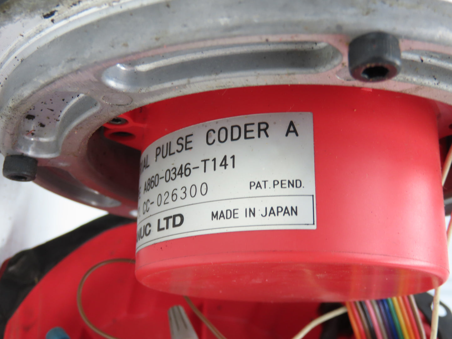 Fanuc A06B-0502-B855 AC Servo Motor 23Nm 146V 2000RPM Pulse Coder A860-0346-T141
