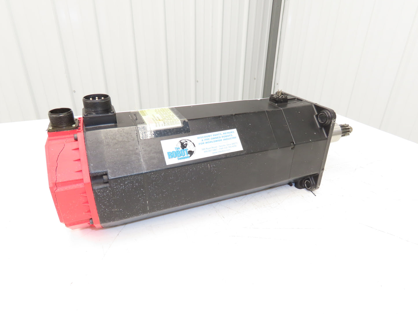 Fanuc A06B-0153-B675-R AC Servo Motor 4.4Kw 168V 3000RPM Encoder A8600360V501