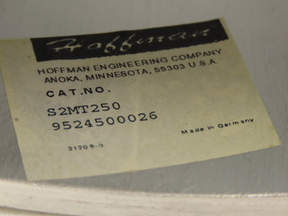 Hoffman S2MT250 Aluminum Tube HMI Support Syspend 281-Max 250mm Long