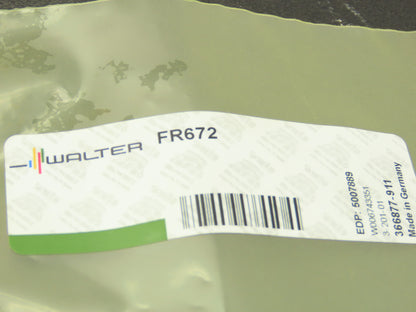 Walter FR672 Indexable Milling Cutter Carbide Insert Cartridge  Lot of 4
