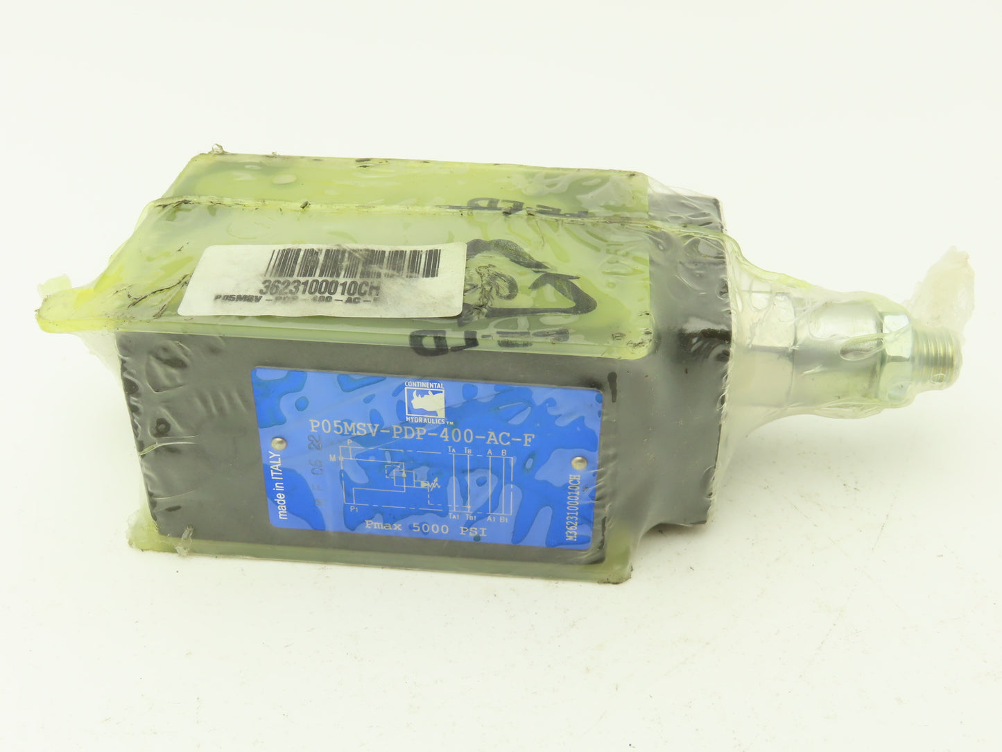 Continental Hydraulics P05MSV-PDP-400-AC-F Hydraulic Flow Control Valve Modular