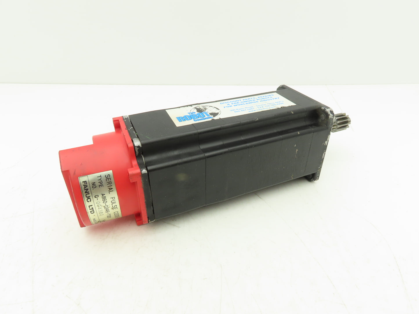 Fanuc A06B-0373-B169 AC Servo Motor 2.0Nm 3000RPM 129v 3ph Encoder A8600346T001