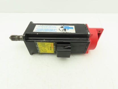 Fanuc A06B-0373-B169 AC Servo Motor 2.0Nm 3000RPM 129v 3ph Encoder A8600346T001