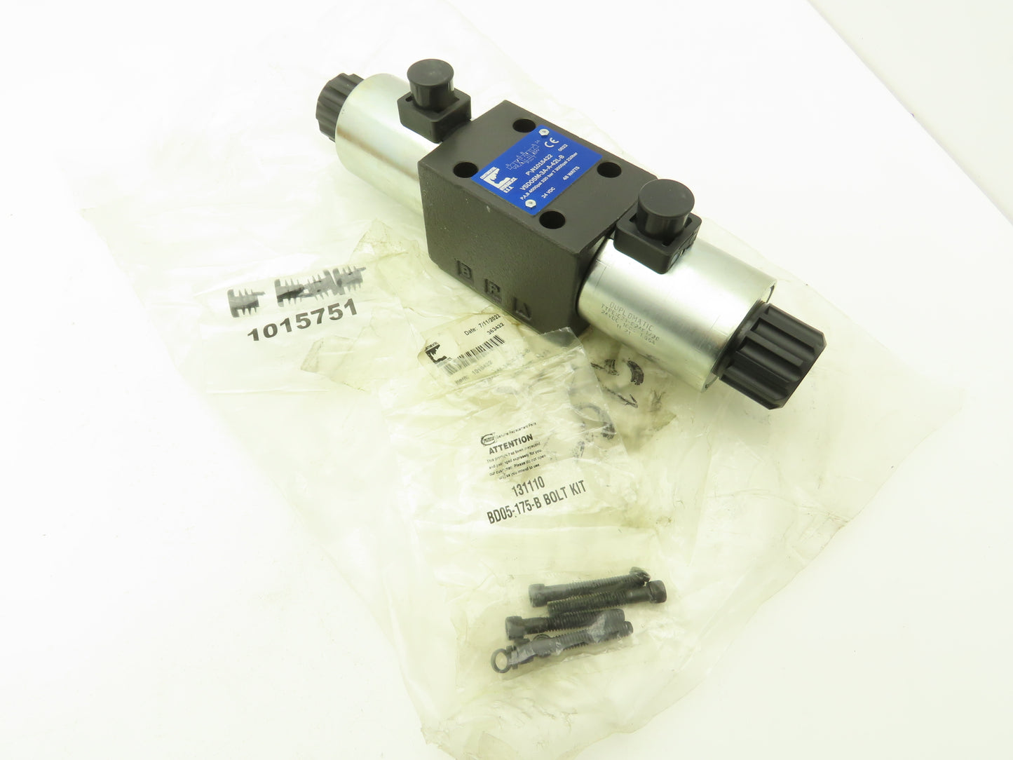 Continental VSD05M-3A-A-42L-B Hydraulic Directional Control Solenoid Valve