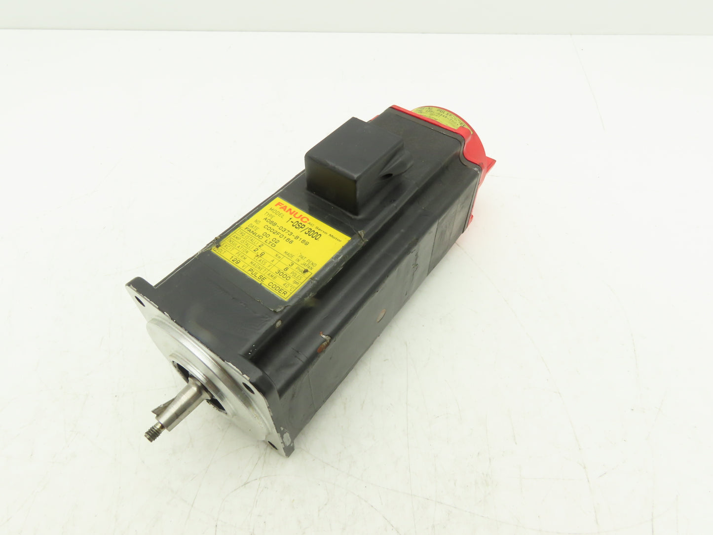 Fanuc A06B-0373-B169 AC Servo Motor 2.0Nm 3000RPM 129v 3ph Encoder A8600346T041