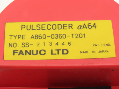 Fanuc A860-0360-T201 Motor Encoder Pulsecoder Rotary Pulse Encoder