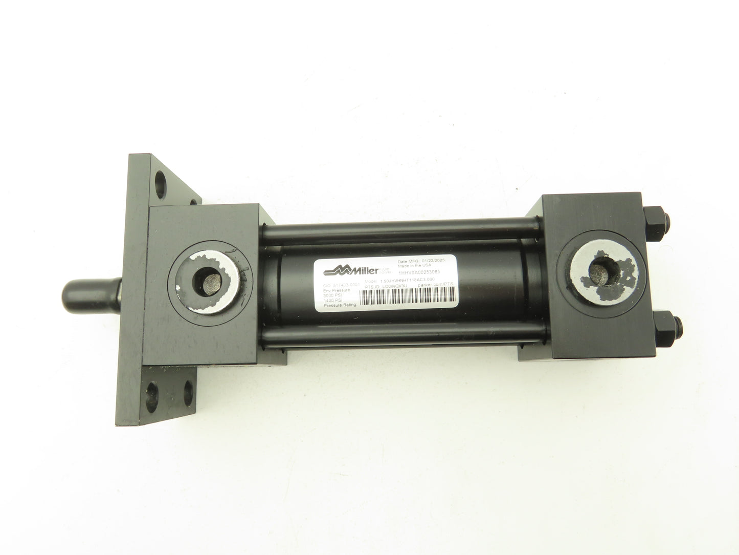 Miller 1HHV0A00253085 Hydraulic Cylinder 1.5" Bore x 3" Stroke