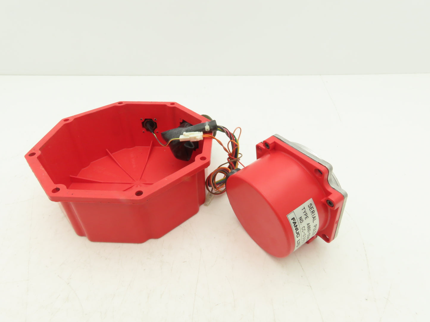 Fanuc A860-0346-T141 ABS Pulse Coder Rotary Encoder With Back Cover