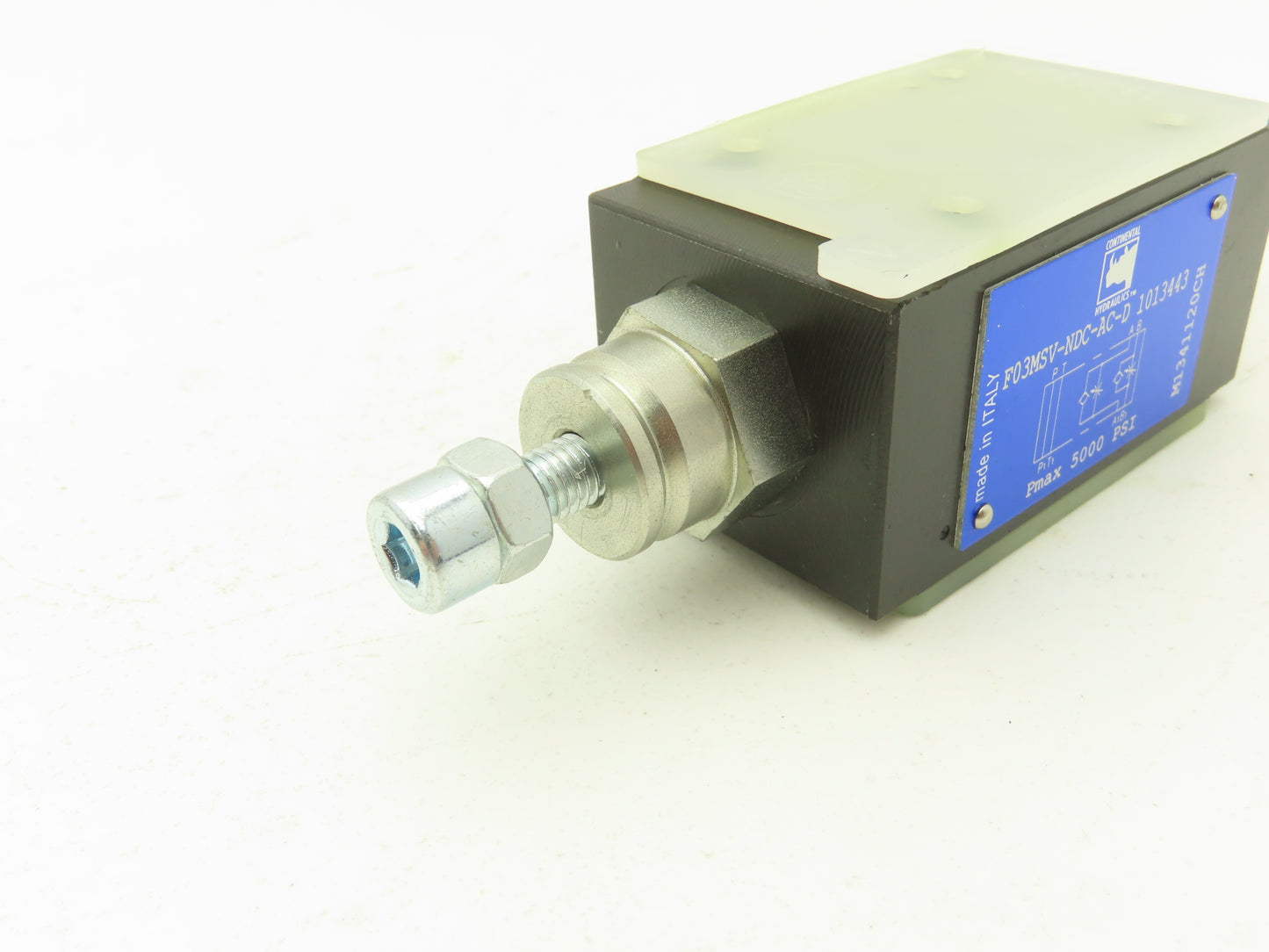 Continental F03MSV-NDC-AC-D Hydraulic Flow Control Valve Modular Stack Design