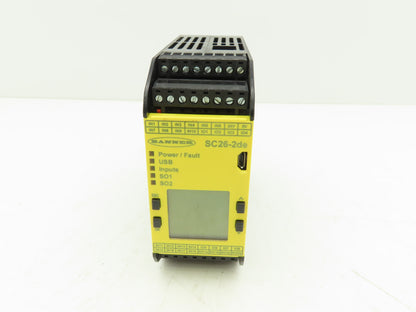 Banner SC26-2DE Non-Expandable Safety Controller Base Module 24VDC w/LCD Display