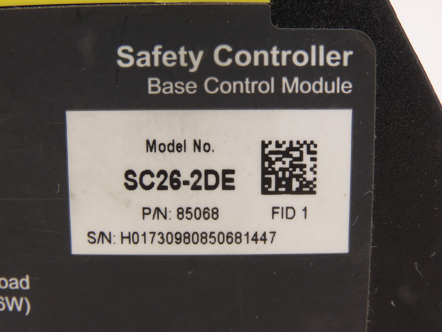 Banner SC26-2DE Non-Expandable Safety Controller Base Module 24VDC w/LCD Display