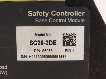 Banner SC26-2DE Non-Expandable Safety Controller Base Module 24VDC w/LCD Display