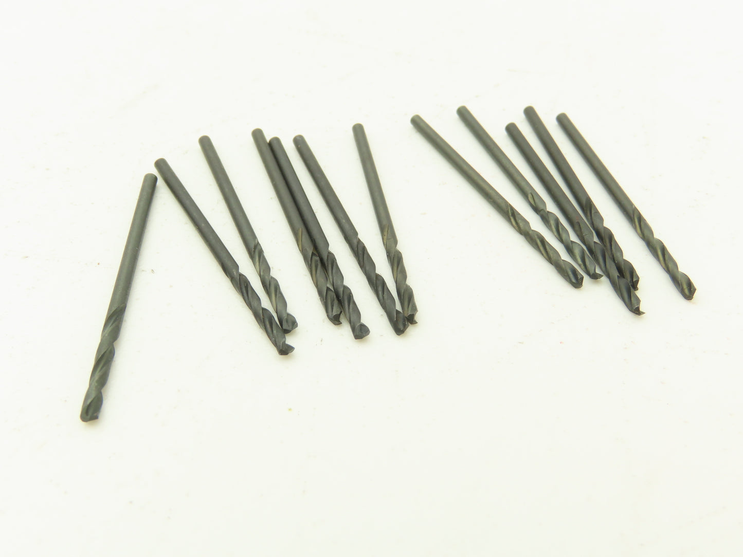 Michigan Drill 600A #45 Twist Drill Bit HSS Screw Machine 135°SP Oxide Lot of 60