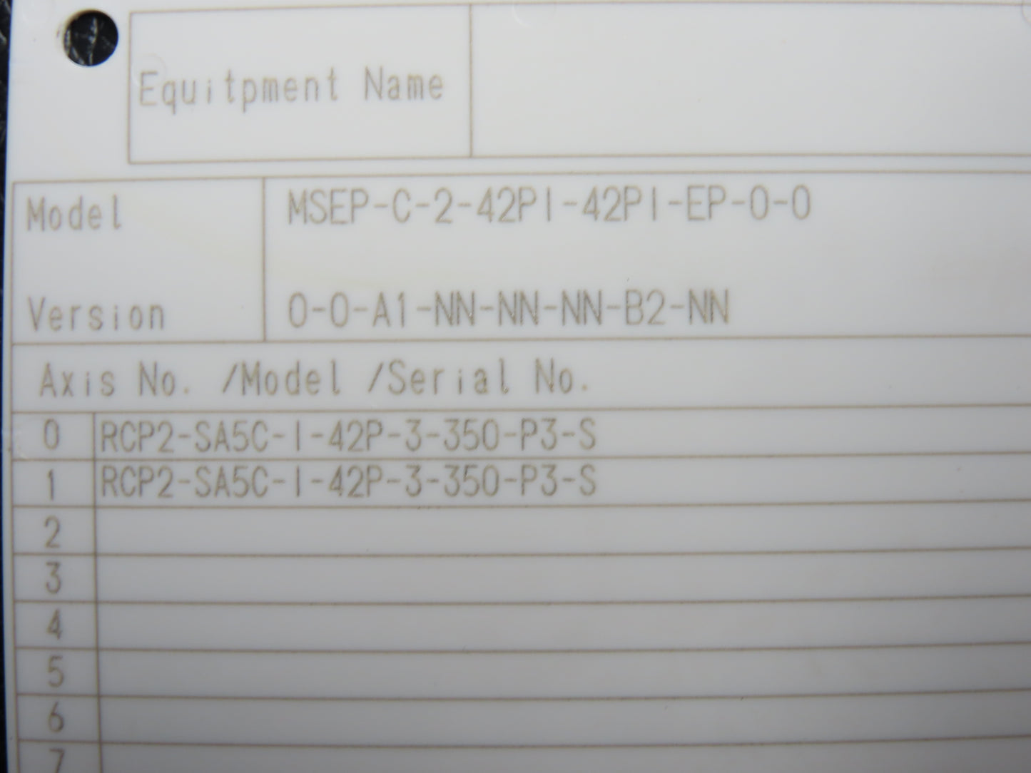 IAI MSEP-C-2-42PI-42PI-EP-0-0 Position Controller for Robo Cylinder 24VDC