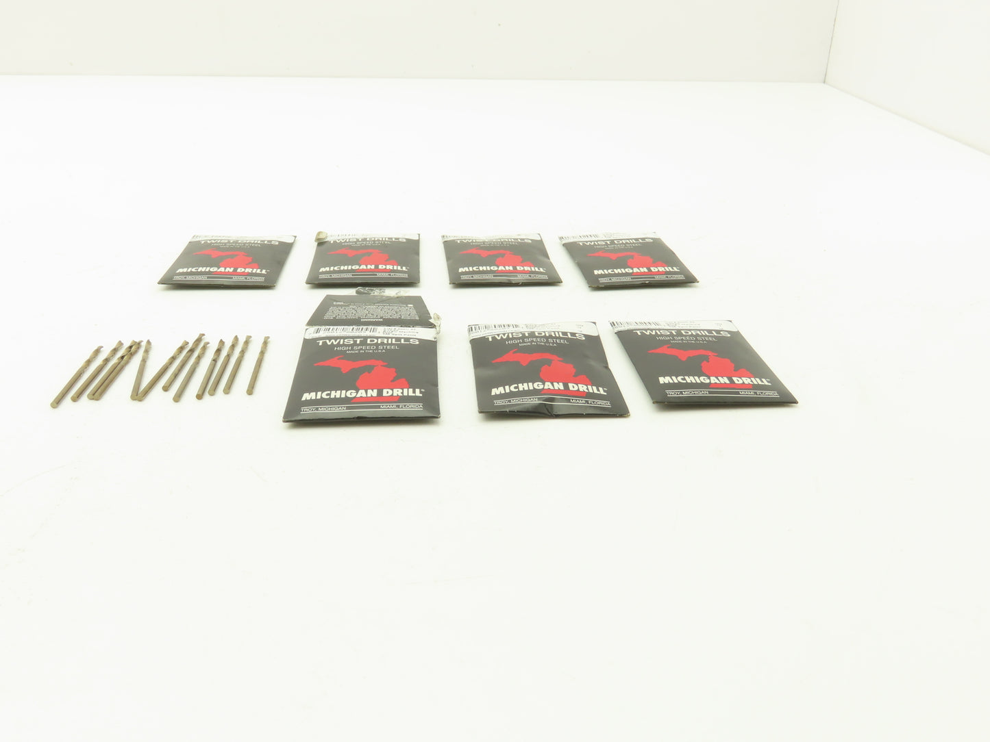 Michigan Drill 600C #43 Twist Drill Bit Screw Machine 135°SP Cobalt  Lot of 84