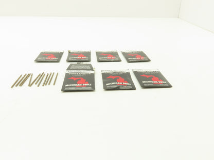 Michigan Drill 600C #43 Twist Drill Bit Screw Machine 135°SP Cobalt  Lot of 84