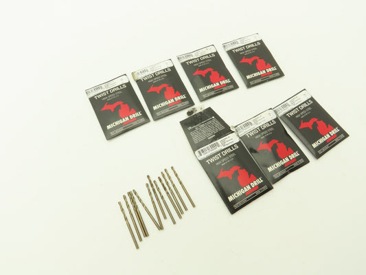Michigan Drill 600C #43 Twist Drill Bit Screw Machine 135°SP Cobalt  Lot of 84