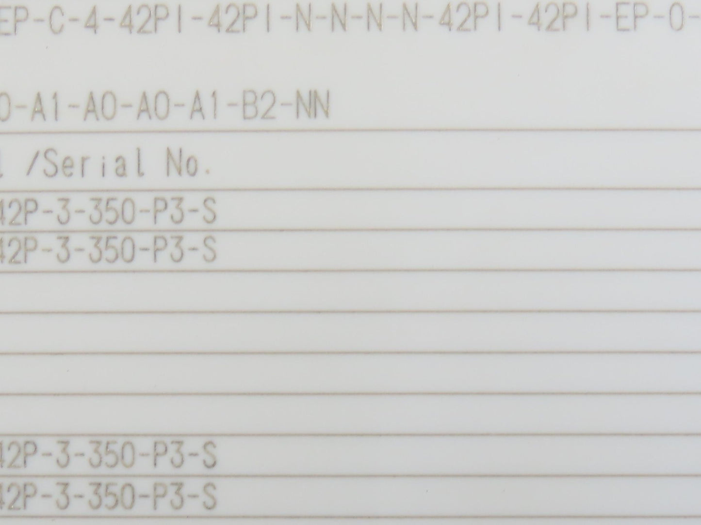 IAI MSEP-C-4-42PI-42PI-N-N-N-N-42PI-42PI-EP-0-0 Cylinder Position Controller
