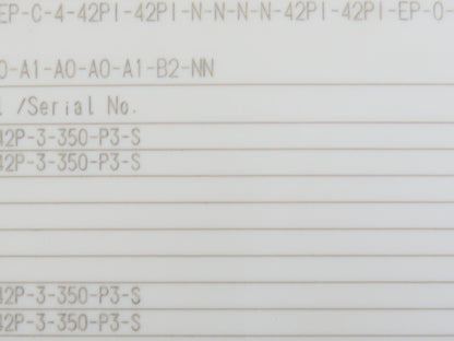 IAI MSEP-C-4-42PI-42PI-N-N-N-N-42PI-42PI-EP-0-0 Cylinder Position Controller
