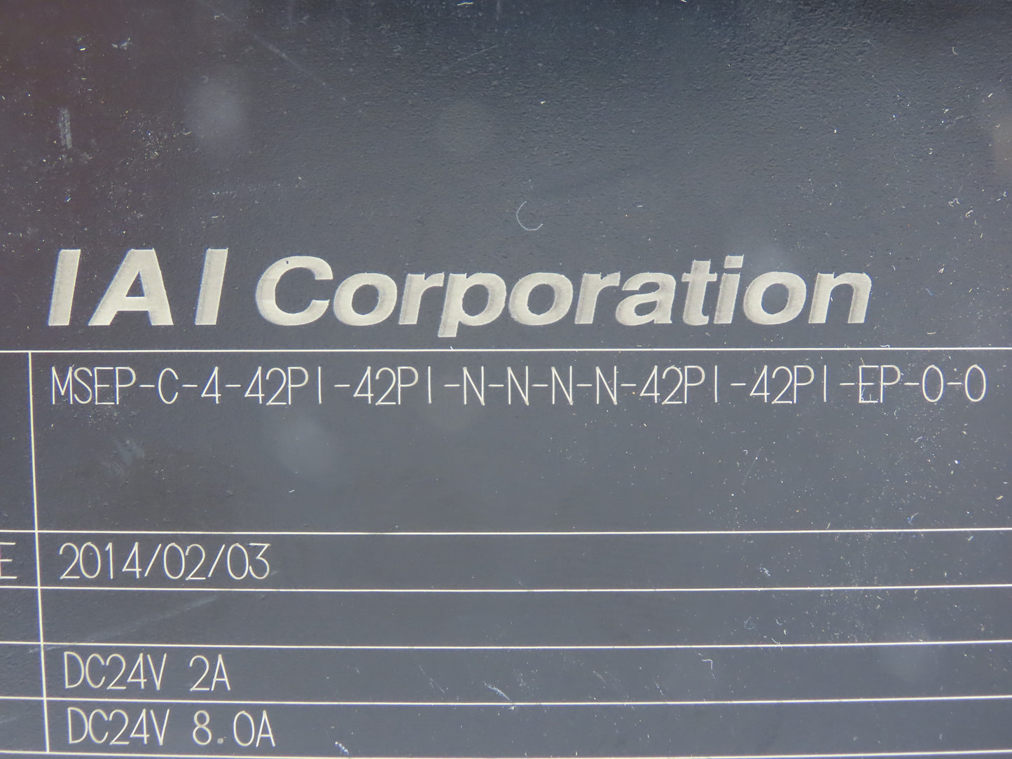 IAI MSEP-C-4-42PI-42PI-N-N-N-N-42PI-42PI-EP-0-0 Cylinder Position Controller