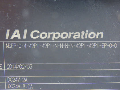IAI MSEP-C-4-42PI-42PI-N-N-N-N-42PI-42PI-EP-0-0 Cylinder Position Controller